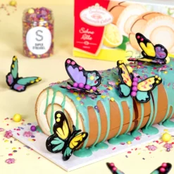 BlütenZauber -Super Streusel Schmetterlings Rolle Titelbild Insta Quadrat