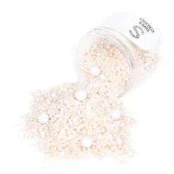 Weiße Super Streusel -Super Streusel SuperStreusel EinfarbigeStreusel Mixe Weiss shop 1