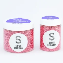 Pinke Super Streusel -Super Streusel zuckerstreusel dose