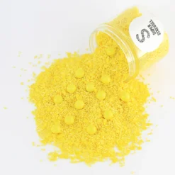 Gelbe Super Streusel -Super Streusel zuckerstreusel gelb