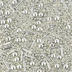 Super Streusel -Super Streusel zuckerstreuselmix silber